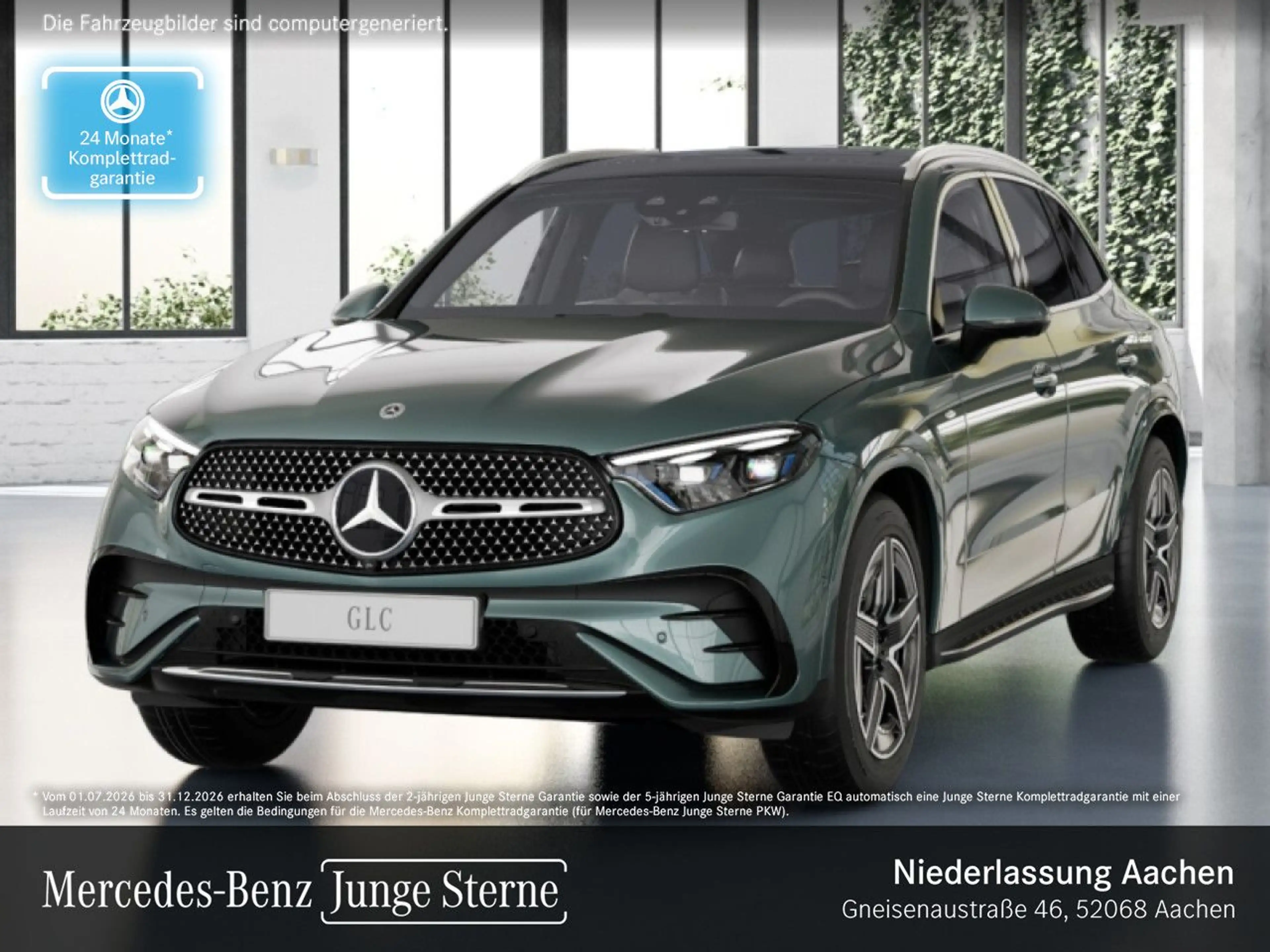 Mercedes-Benz GLC 300 de 4M AMG+PANO+360+AHK+BURMESTER+SITZKLIMA