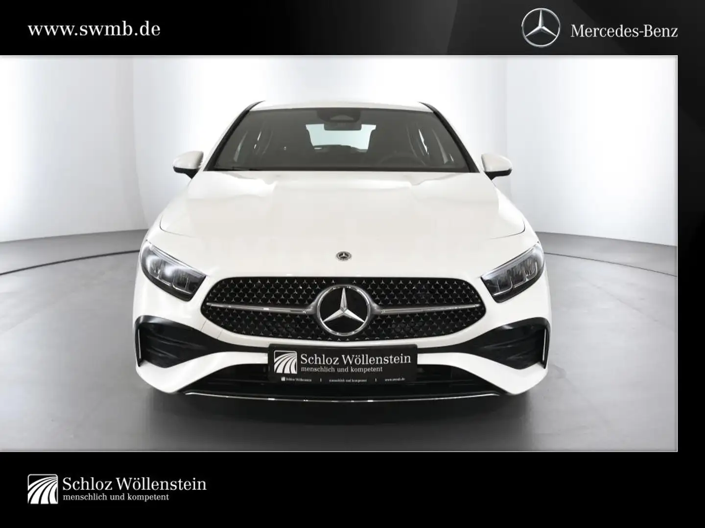 Mercedes-Benz A 180 4,99%/AMG/LED/AHK/DISTRONIC/KeylessGO /Totwin Weiß - 2