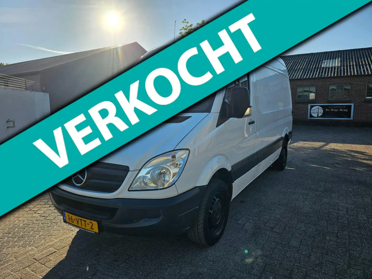 Mercedes-Benz Sprinter 315 2.2 CDI 366 HD DC,Apk,Airco,Trekhaak,L2H2 Blanco - 1