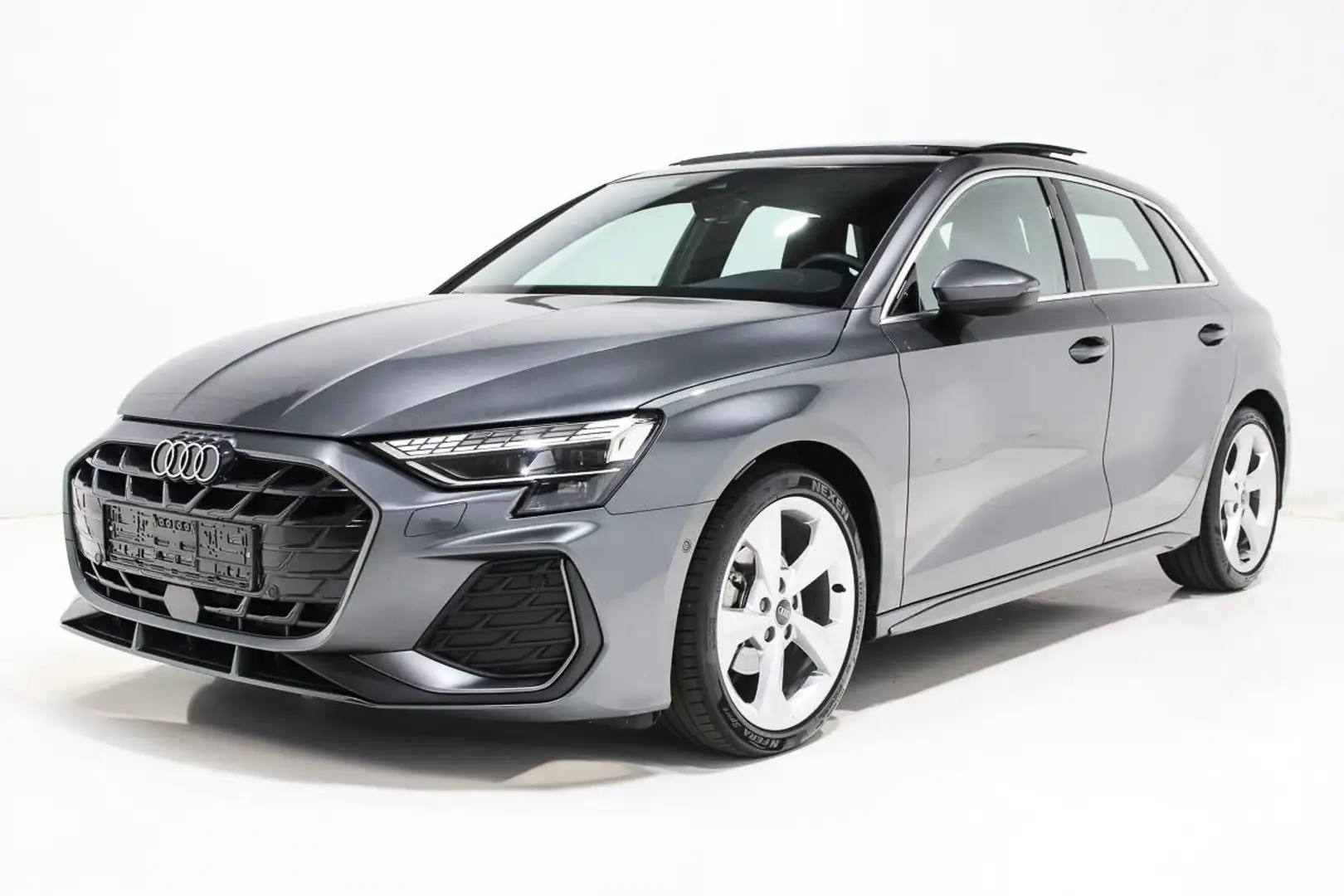 Audi A3 SPORTBACK 35 TFSI  S-TRONIC S LINE 2X TOIT PANO Gris - 2