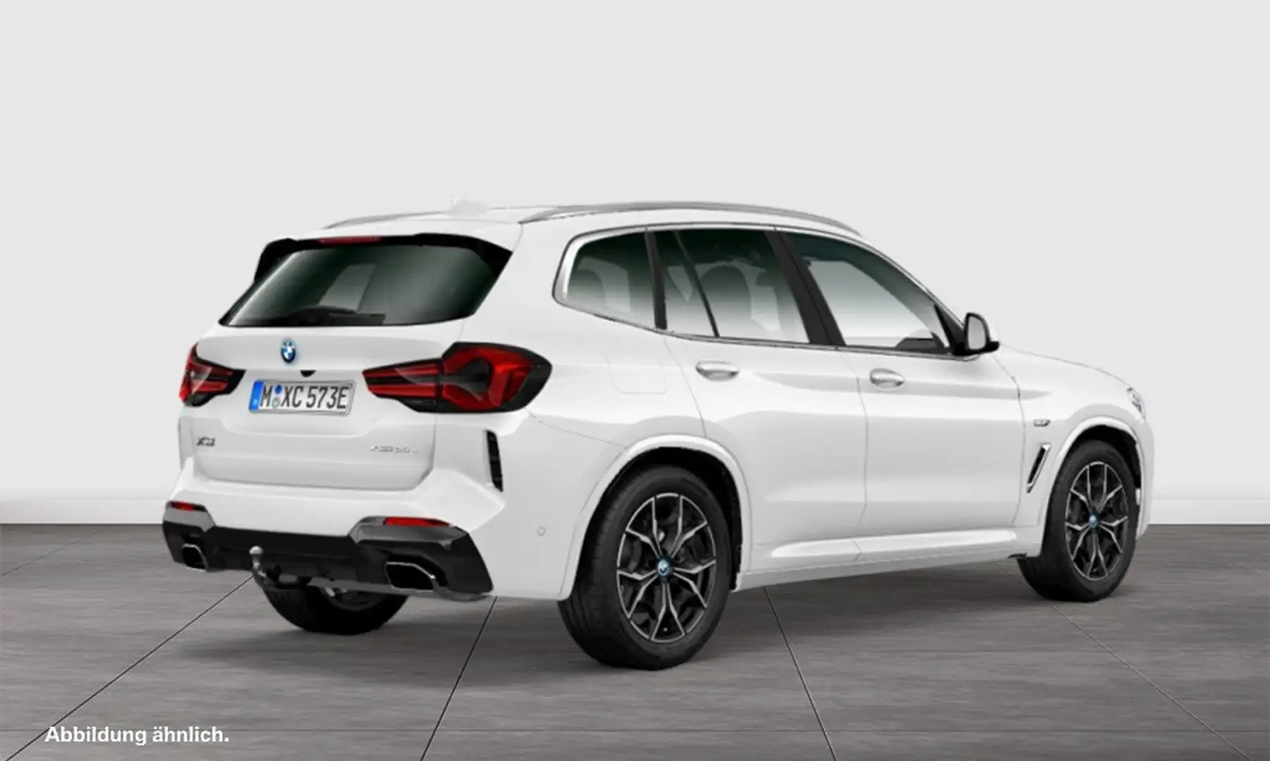 BMW X3 xDrive30e M Sport HUD PANO ACC AHK RFK NAVI Weiß - 2