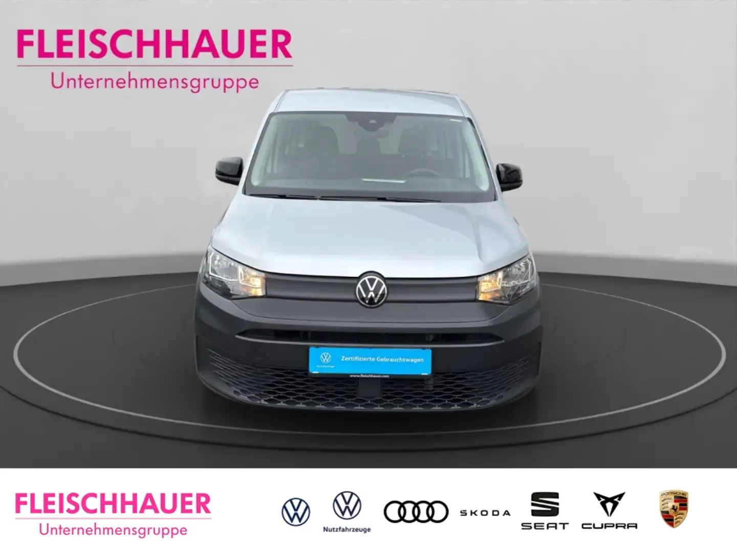 Volkswagen Caddy 1.5+TEMPOMAT+LICHTSENSOR+KLIMAANLAGE Plateado - 2