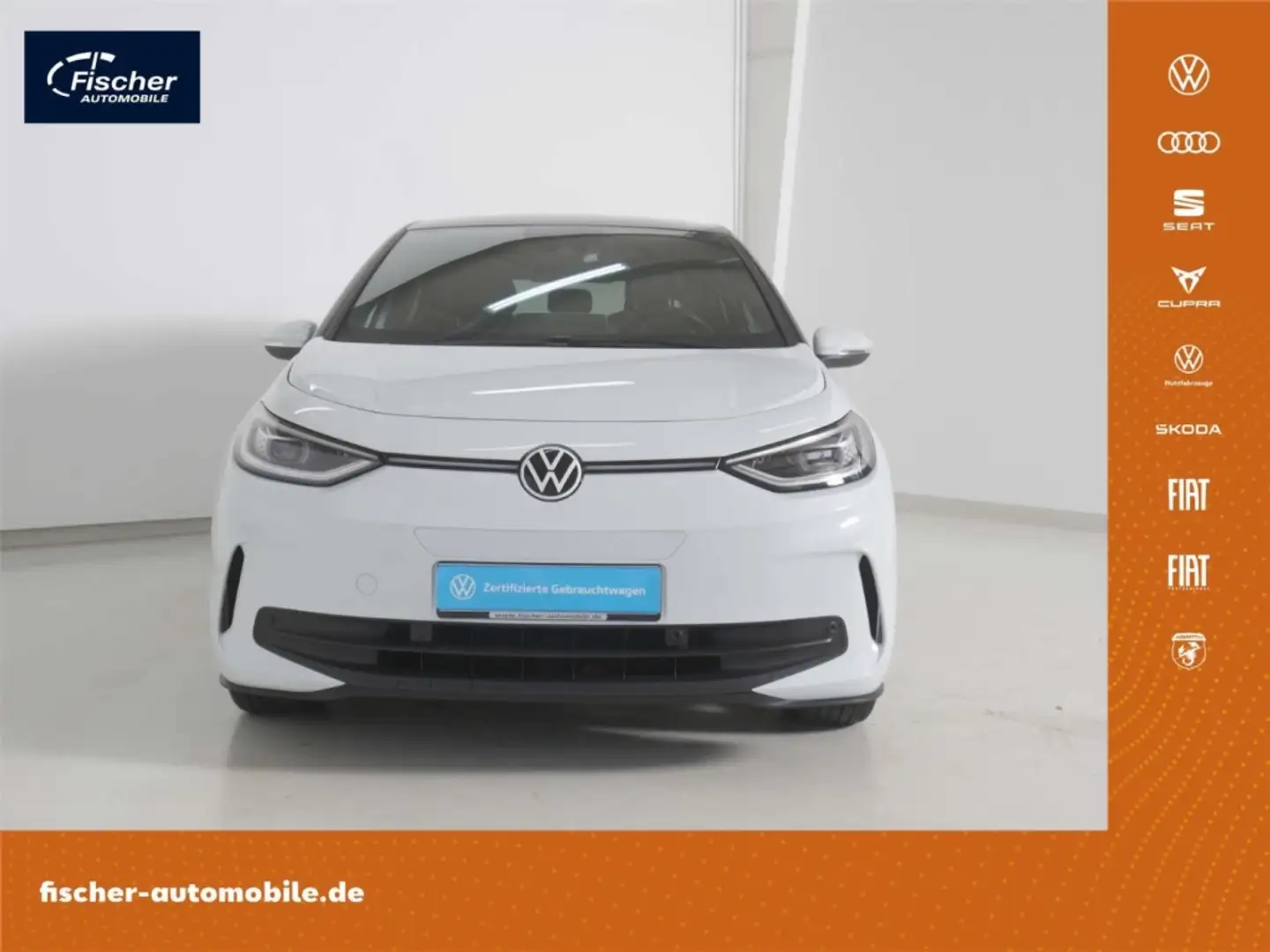 Volkswagen ID.3 Elektro Pro 58 kWh Wärmep./Matrix/NAV/ACC Weiß - 1