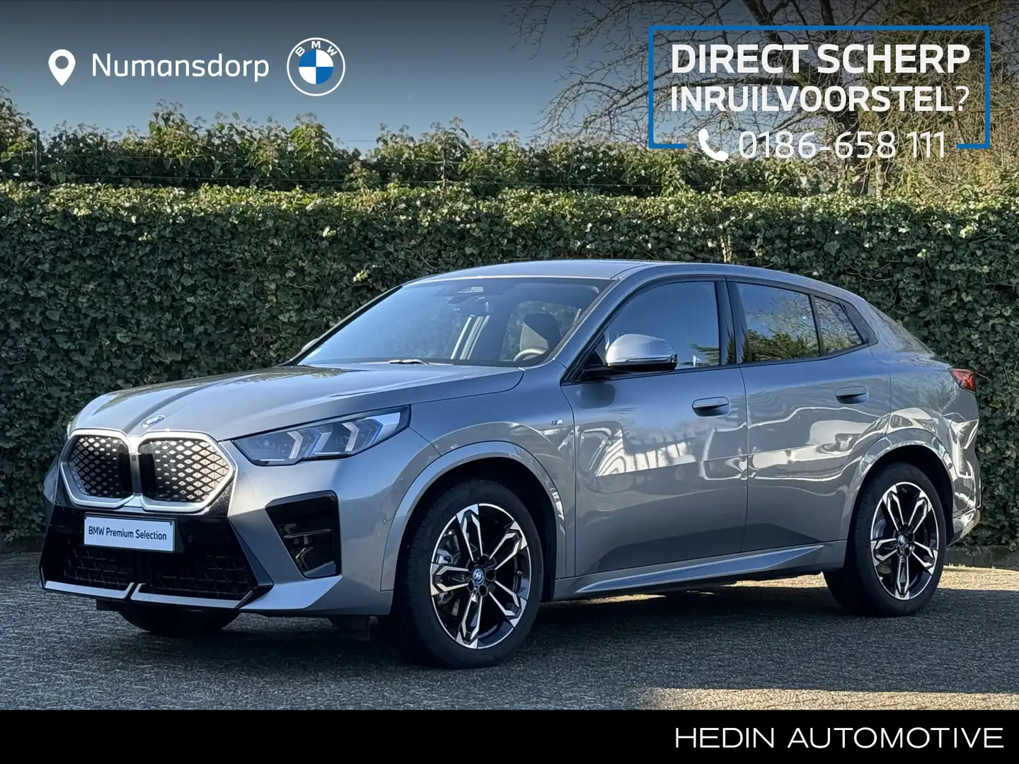 BMW iX2 eDrive20 | M-Sport | Park ass. | Camera | Comfort Gris - 1
