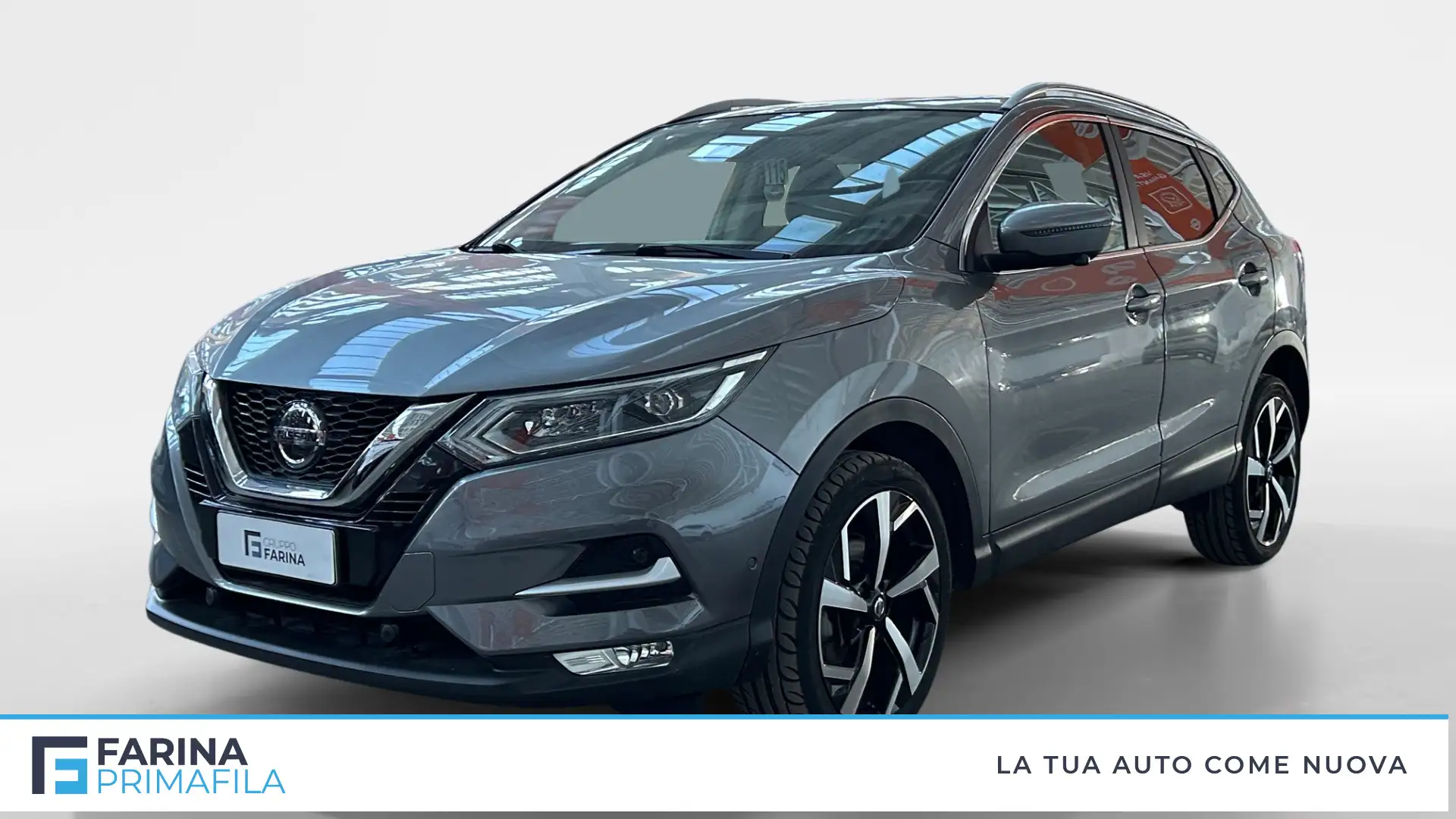 Nissan Qashqai 1.3 DIG-T N-Connecta Gris - 1
