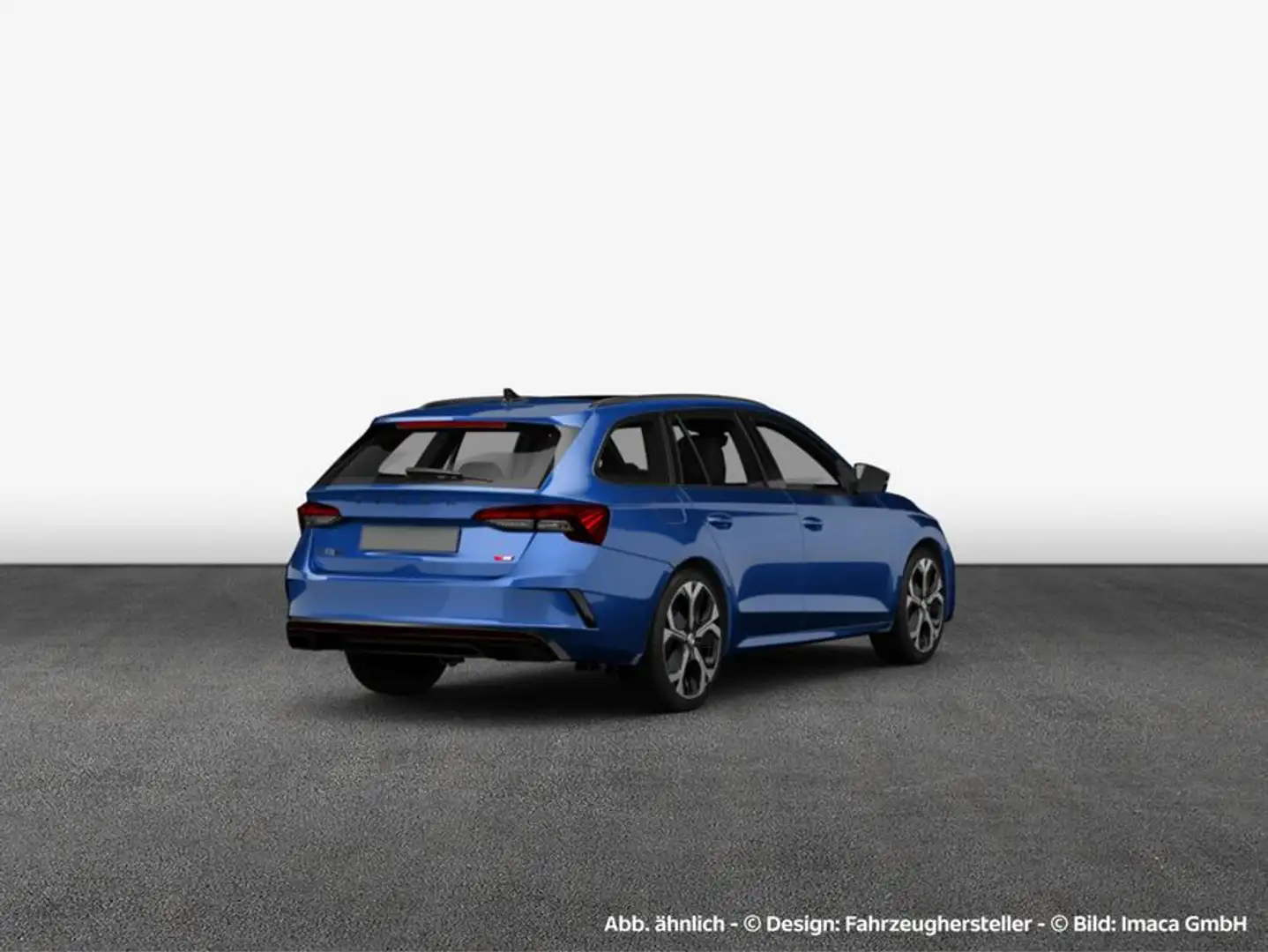 Skoda Octavia Combi 2.0 TSI RS 195 kW, 5-türig Bleu - 2