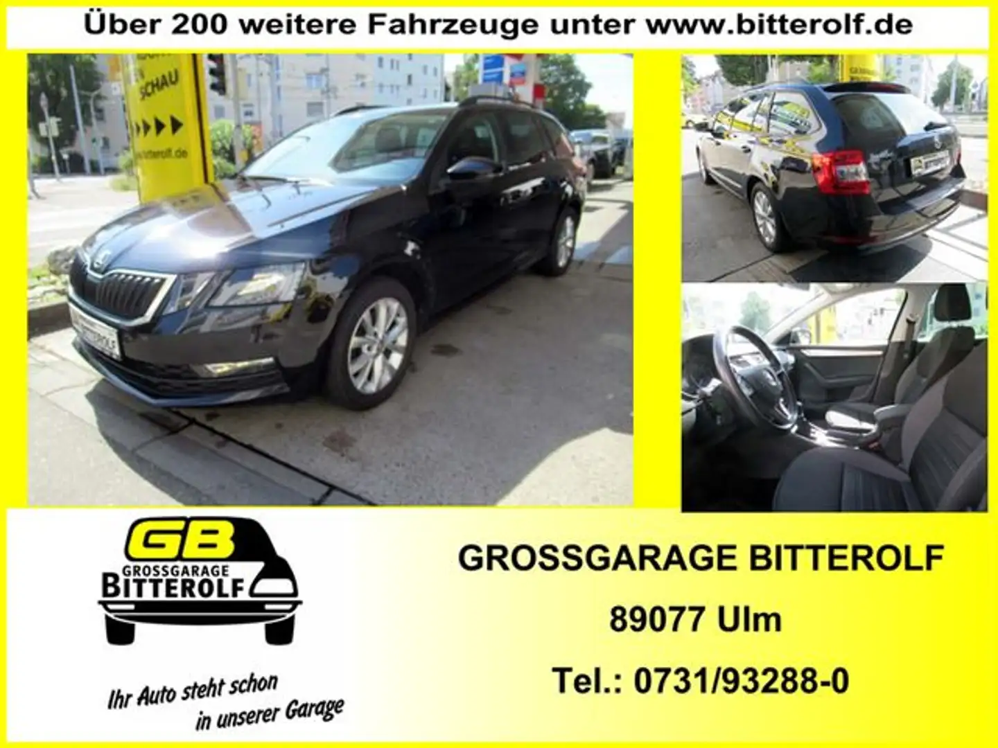 Skoda Octavia Combi 2.0TDI Tour Navi/ACC/SHZ/PDC Schwarz - 1