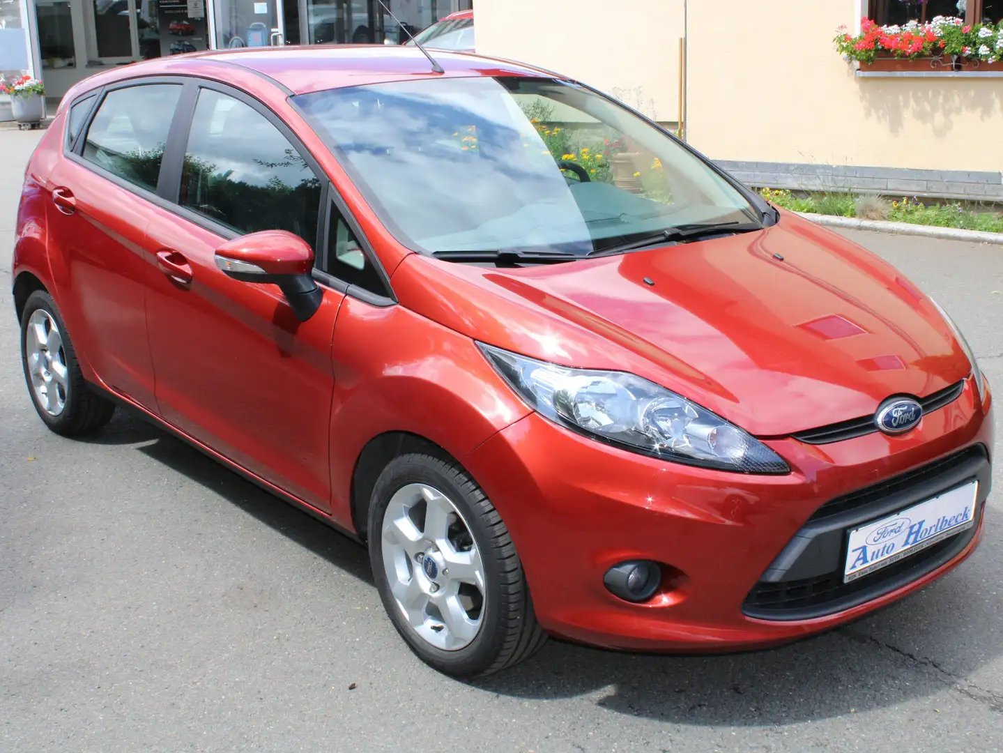 Ford Fiesta Trend/Klimaanlage/Frontscheibe heizbar/uvm. Rot - 2