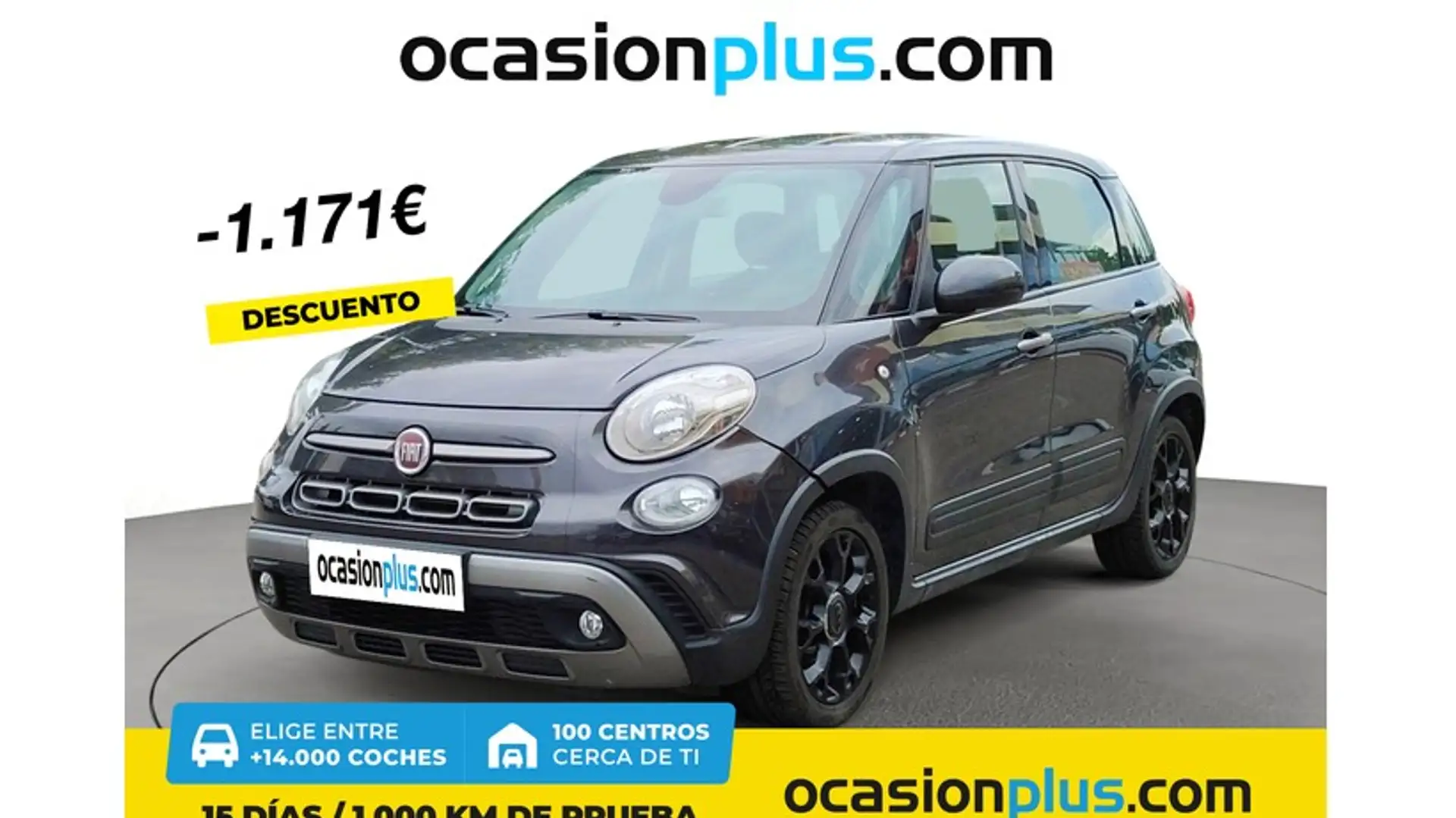 Fiat 500L 1.4 Cross Gris - 1