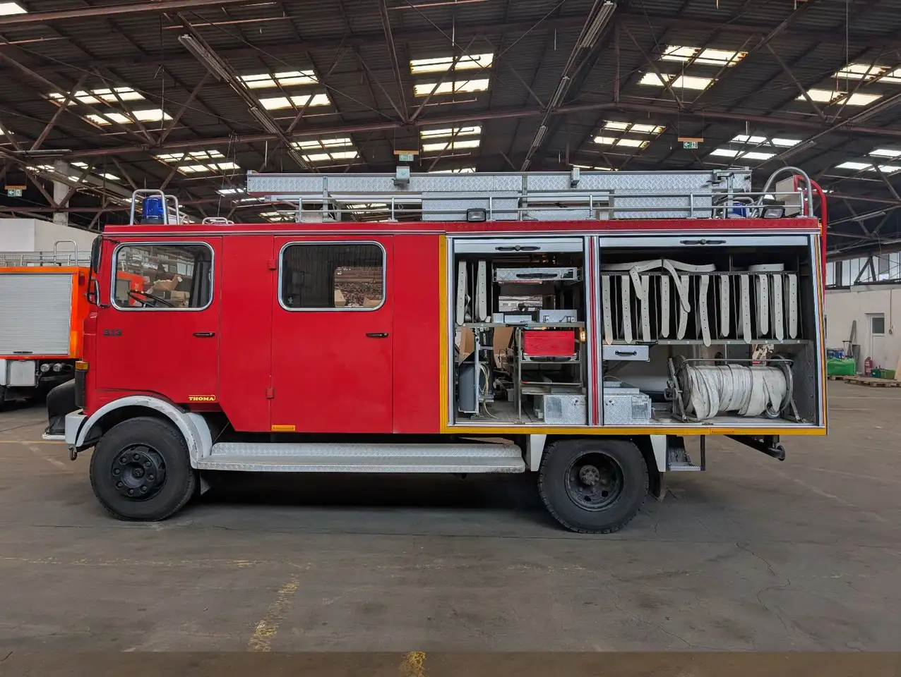 Mercedes-Benz LF8/6 LP913 LF16-TS mit Vorbaupume Feuerwehr, foto 5