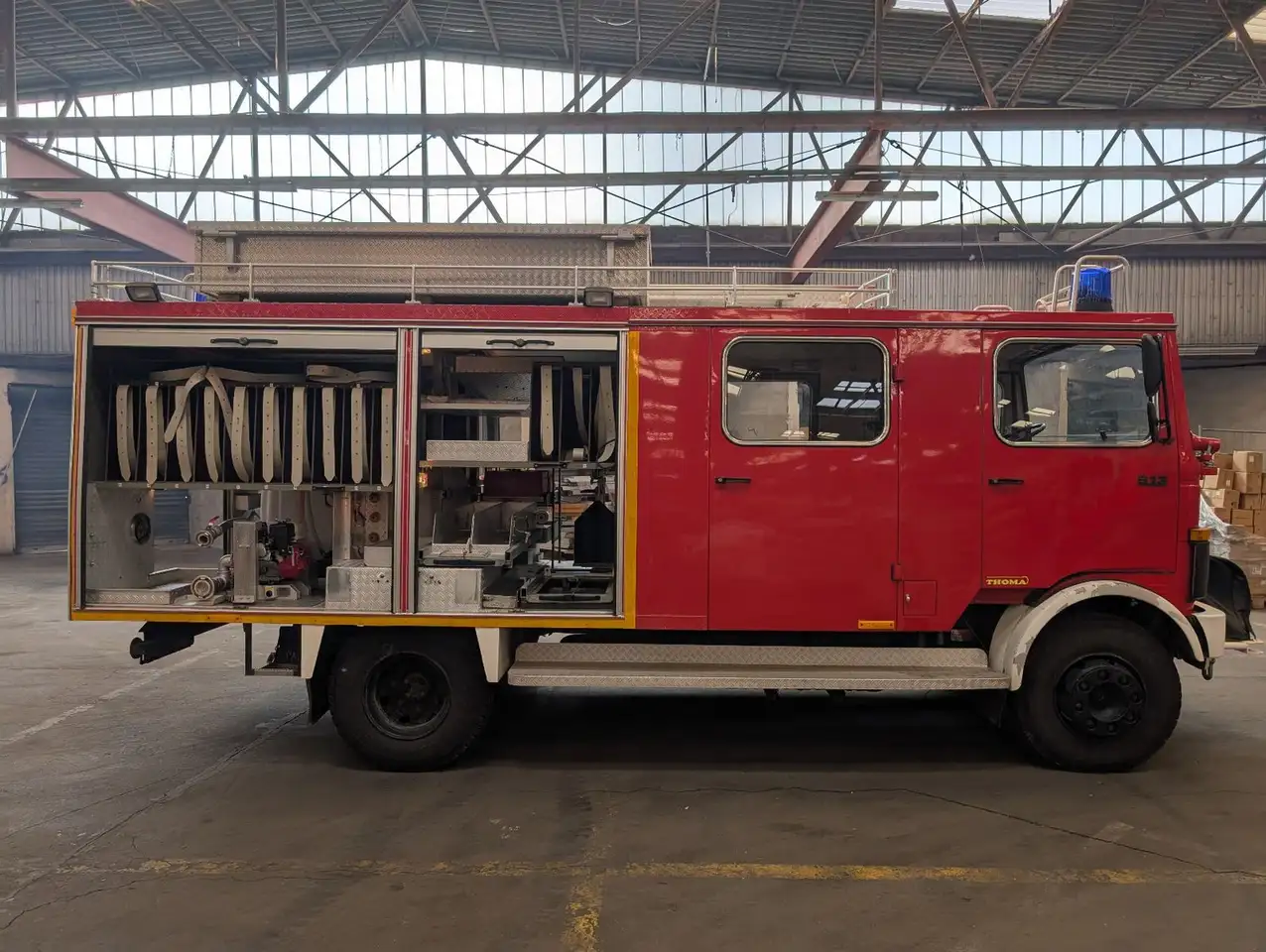 Mercedes-Benz LF8/6 LP913 LF16-TS mit Vorbaupume Feuerwehr, foto 7