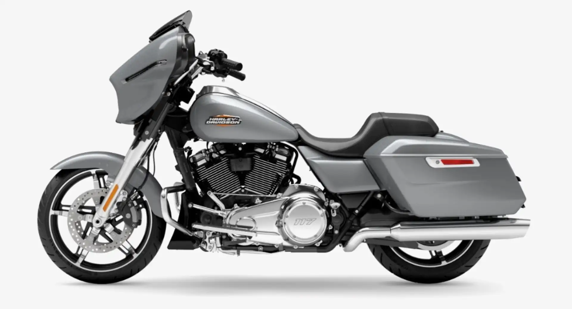Harley-Davidson Street Glide FLHX 117 Argintiu - 2