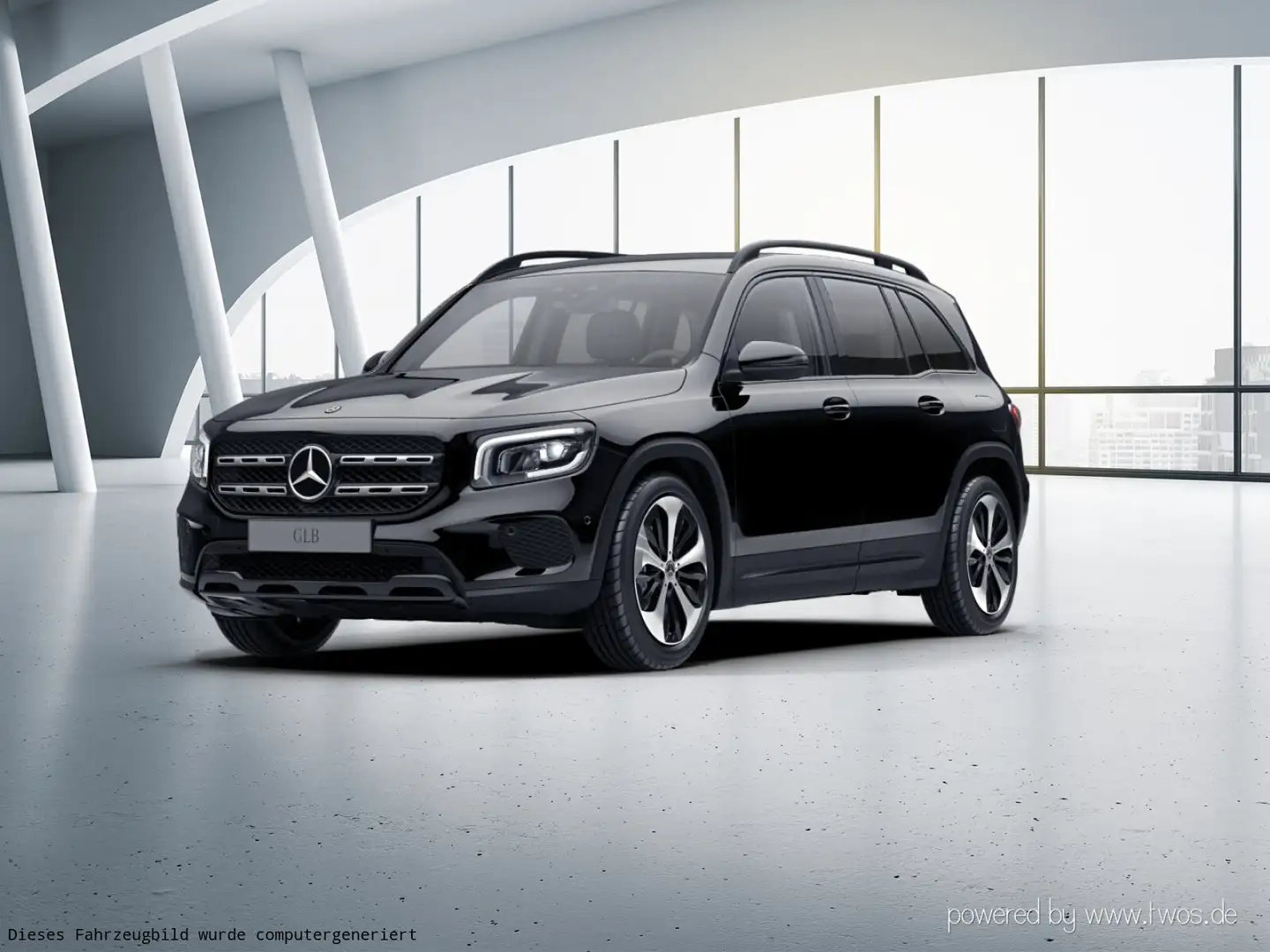 Mercedes-Benz GLB 200 GLB 200 Progr Nightpak AHK 7 Sitze RüKam el.HK Negro - 2