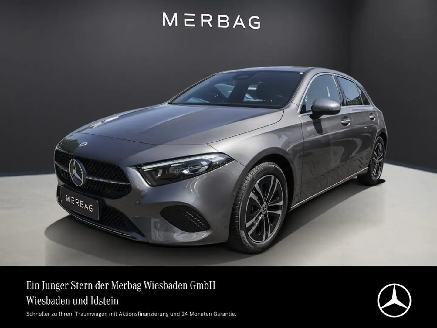 Mercedes-Benz A 200 PROGRESSIVE ADVANCED MULTIBEAM TOTWINKEL Gris - 1