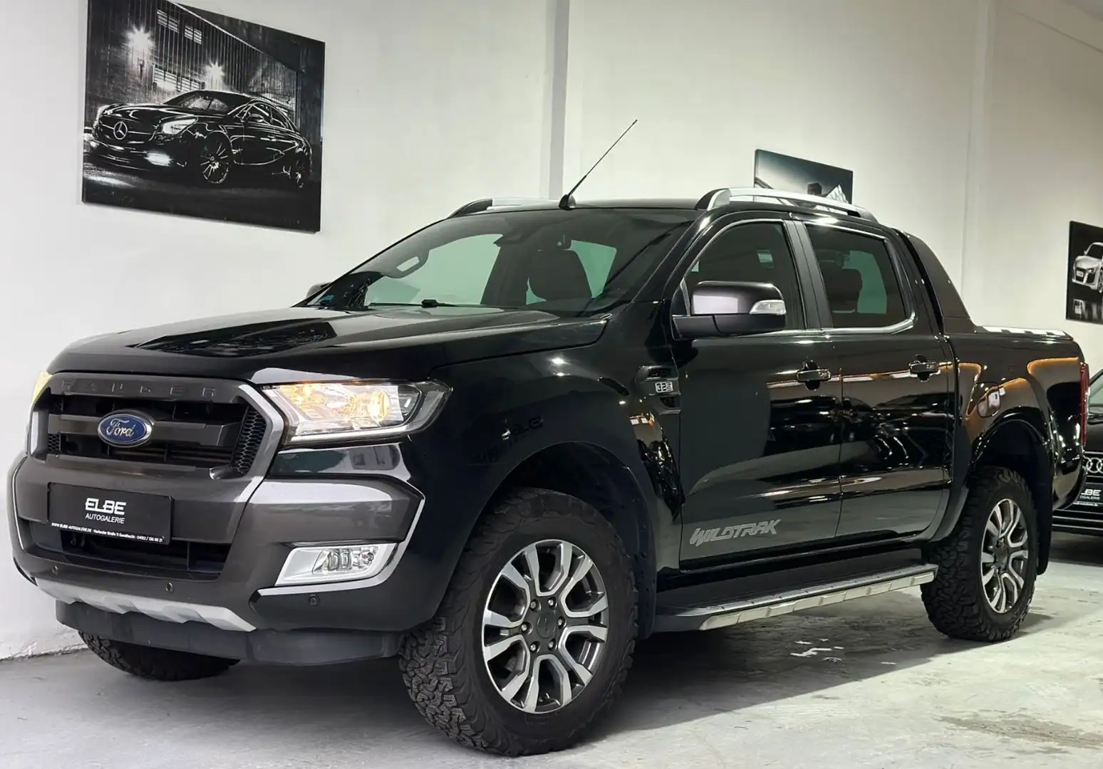 Ford Ranger 3.0 TDCI Aut. Wildtrak Doppelkab. 1.Hand Schwarz - 2