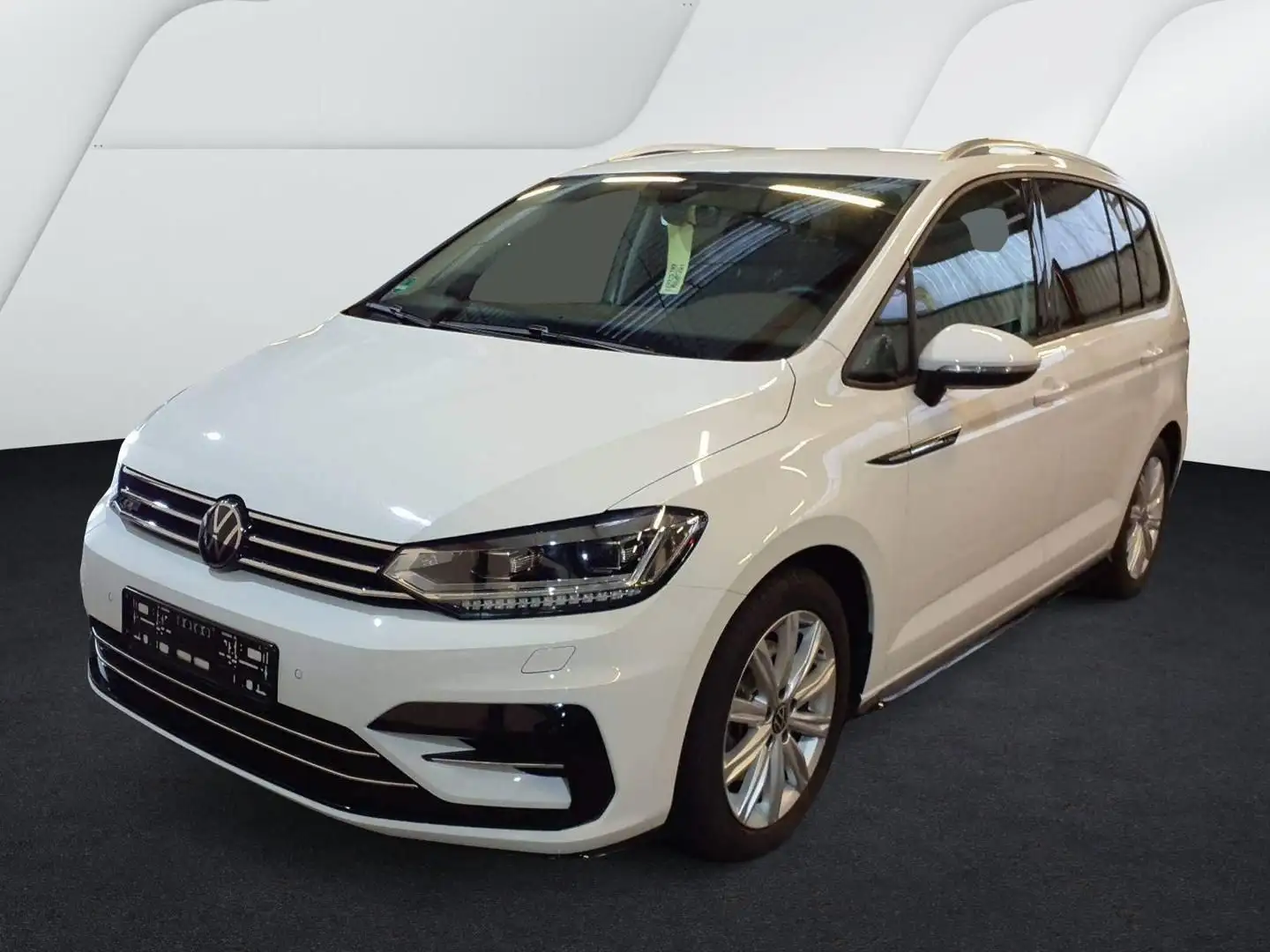 Volkswagen Touran 1.5 TSI DSG R-Line Navi R-Kam LED SHZ Weiß - 2