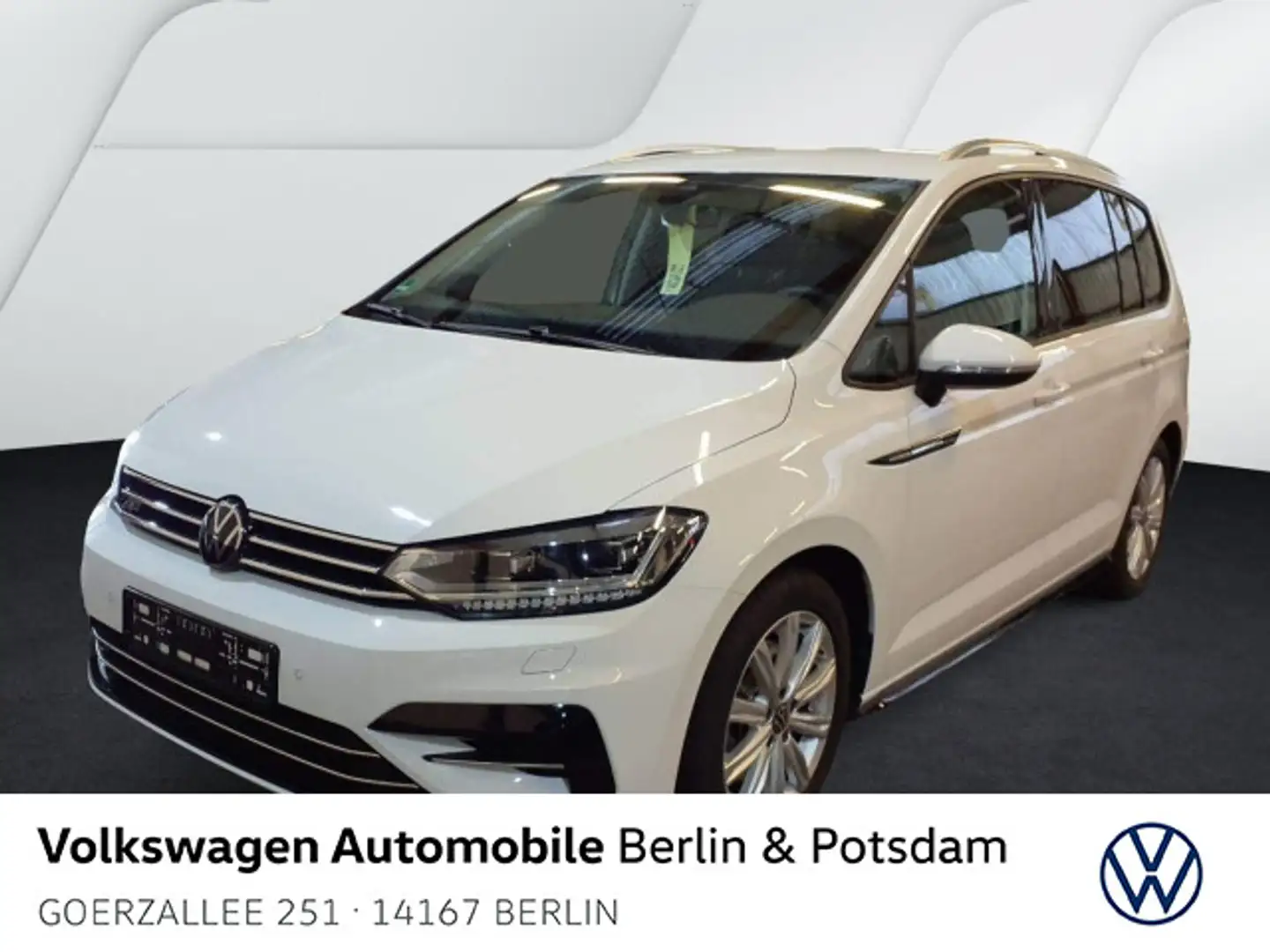 Volkswagen Touran 1.5 TSI DSG R-Line Navi R-Kam LED SHZ Weiß - 1