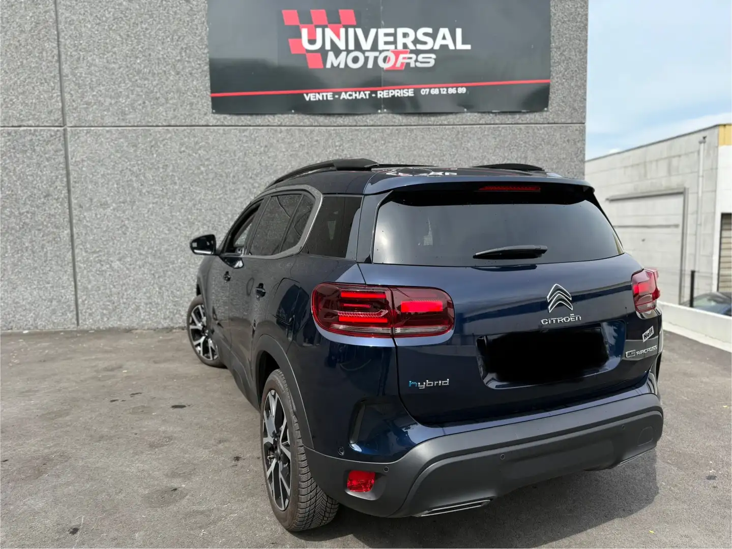 Citroen C5 Aircross C5 AIRCROSS 1.6 HYBRIDE SHINE S&S (EU6.3) Niebieski - 2
