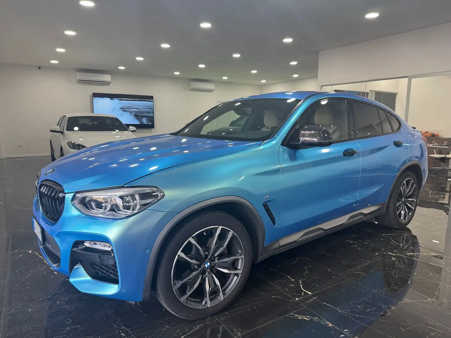 BMW X4 X4 G02 2018 xdrive20d Msport X auto Bleu - 1