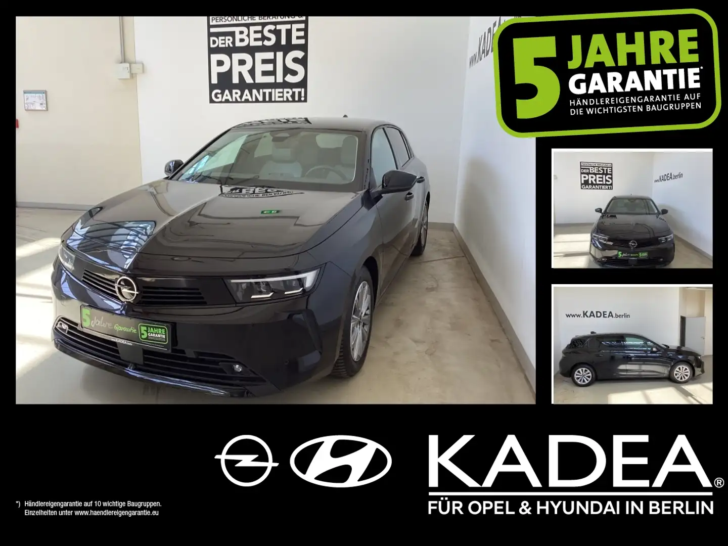 Opel Astra L 1.2 Kamera,Navi,Lenk+Sitzhzg,LED,PDC, Schwarz - 1