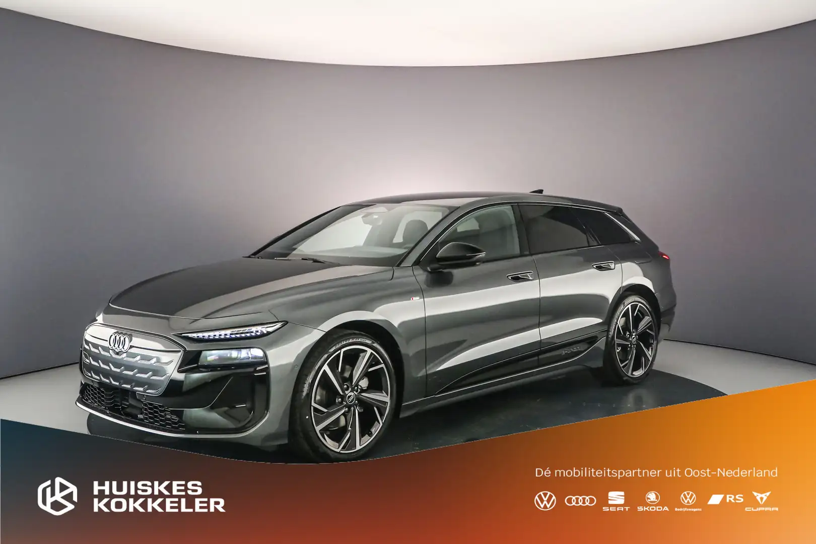 Audi A6 Avant e-tron 83 kWh elektromotor 286pk S edition Grijs - 1