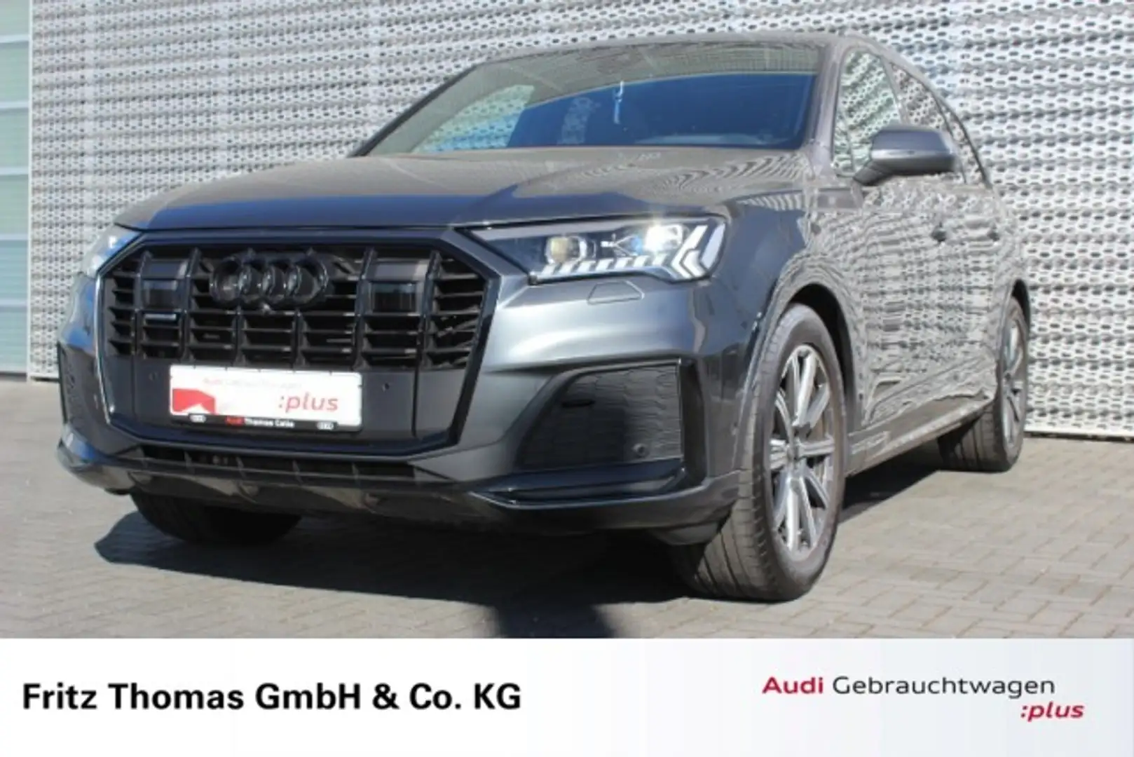 Audi Q7 50 TDI quattro competition plus MLED Pano Klima Grau - 1