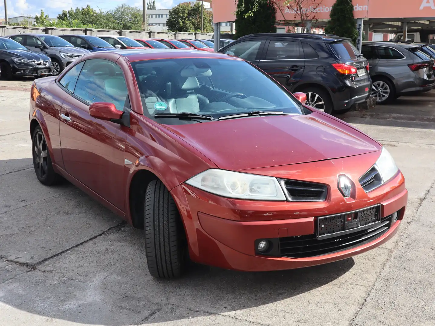 Renault Megane 2 CC Exception Luxe-Confort-Paket 1,6 Ltr.-82 kW Rot - 1
