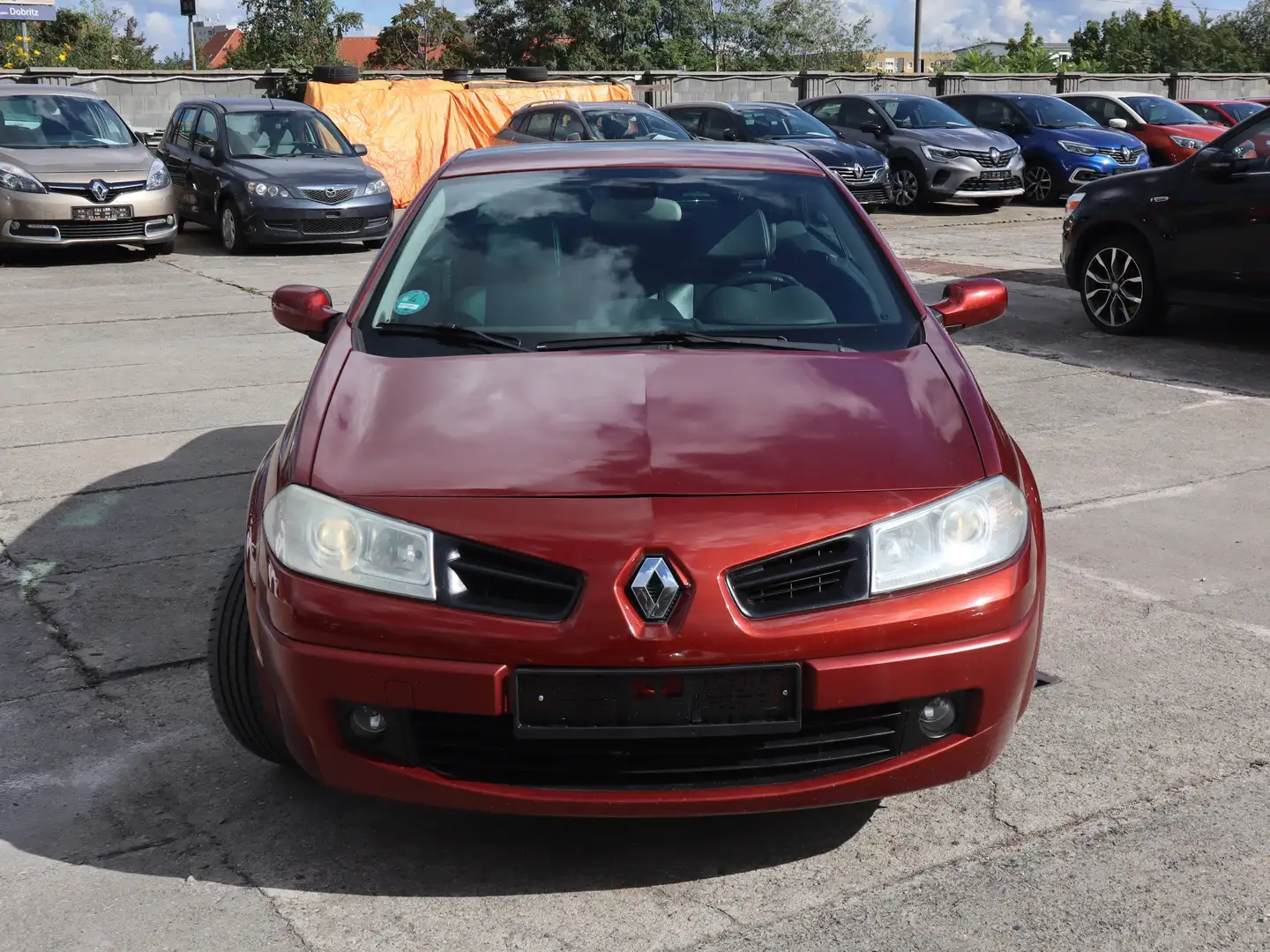 Renault Megane 2 CC Exception Luxe-Confort-Paket 1,6 Ltr.-82 kW Rot - 2