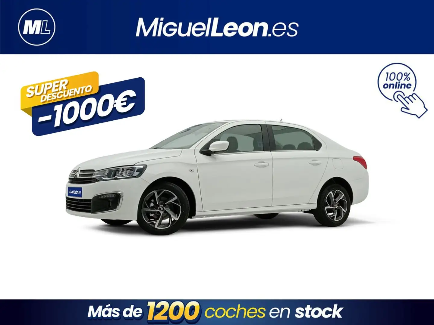 Citroen C-Elysée 1.6BlueHDi Shine 100 Fehér - 1
