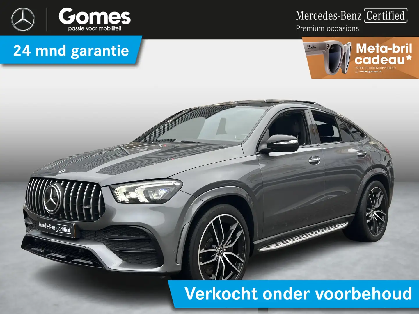 Mercedes-Benz GLE 350 Coupé e 4MATIC Premium | Burmester | Rijassistenti Gris - 1