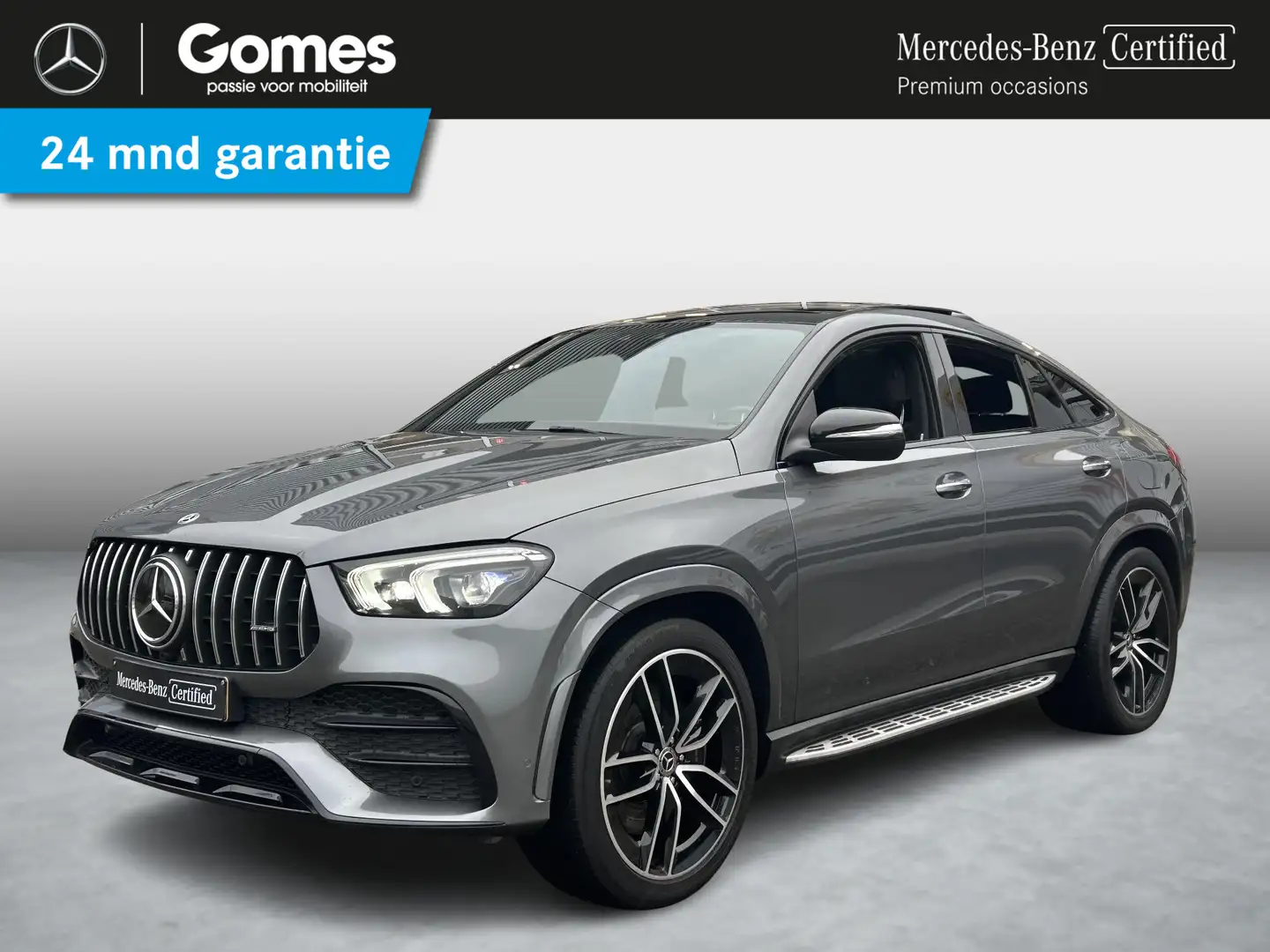 Mercedes-Benz GLE 350 Coupé e 4MATIC Premium | Burmester | Rijassistenti Grijs - 1