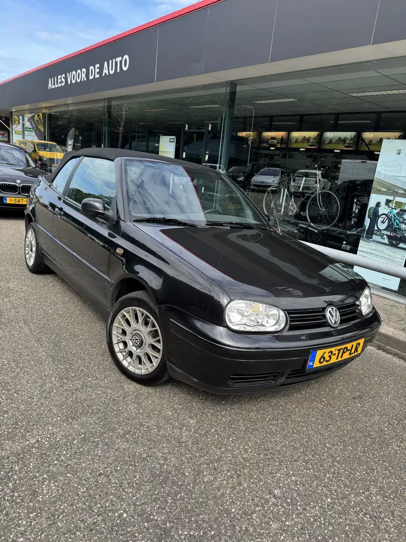 Volkswagen Golf Cabriolet Golf 3 cabrio 1.6 [nieuw dak] Noir - 1