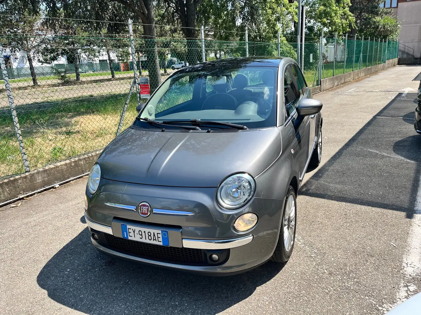 Fiat 500 500 1.2 Lounge Grigio - 2