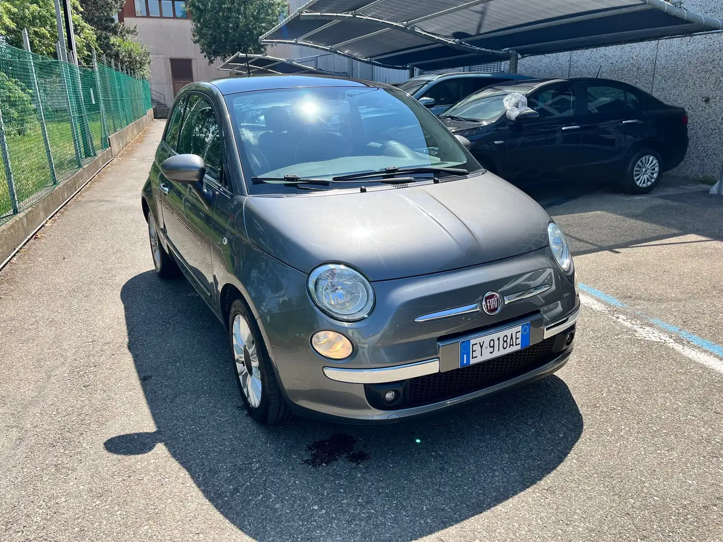 Fiat 500 500 1.2 Lounge Grigio - 1