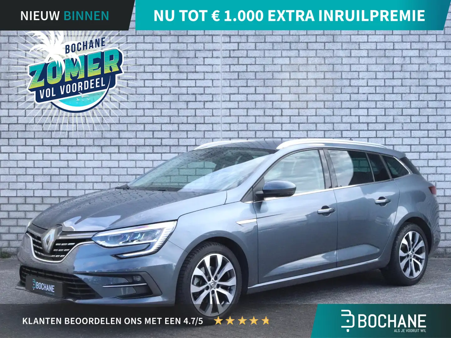 Renault Megane Estate 1.3 TCe 140 Techno | Trekhaak | All-Season Grijs - 1