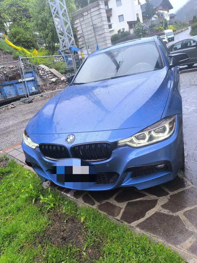 BMW 320 320d Touring xdrive Msport auto Blu/Azzurro - 2