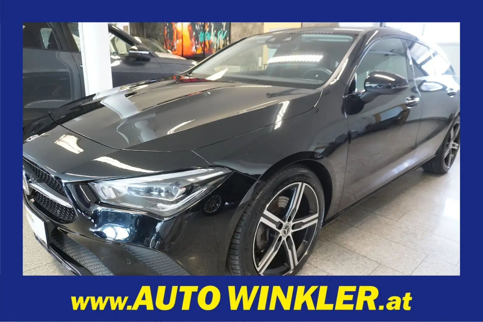 Mercedes-Benz CLA 200 d SB 4Matic Distronic/Kamera/Virtual/Navi/LED Schwarz - 1