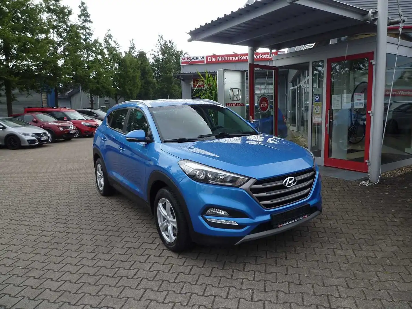 Hyundai TUCSON 1.6 Turbo 4WD Advantage Bleu - 1