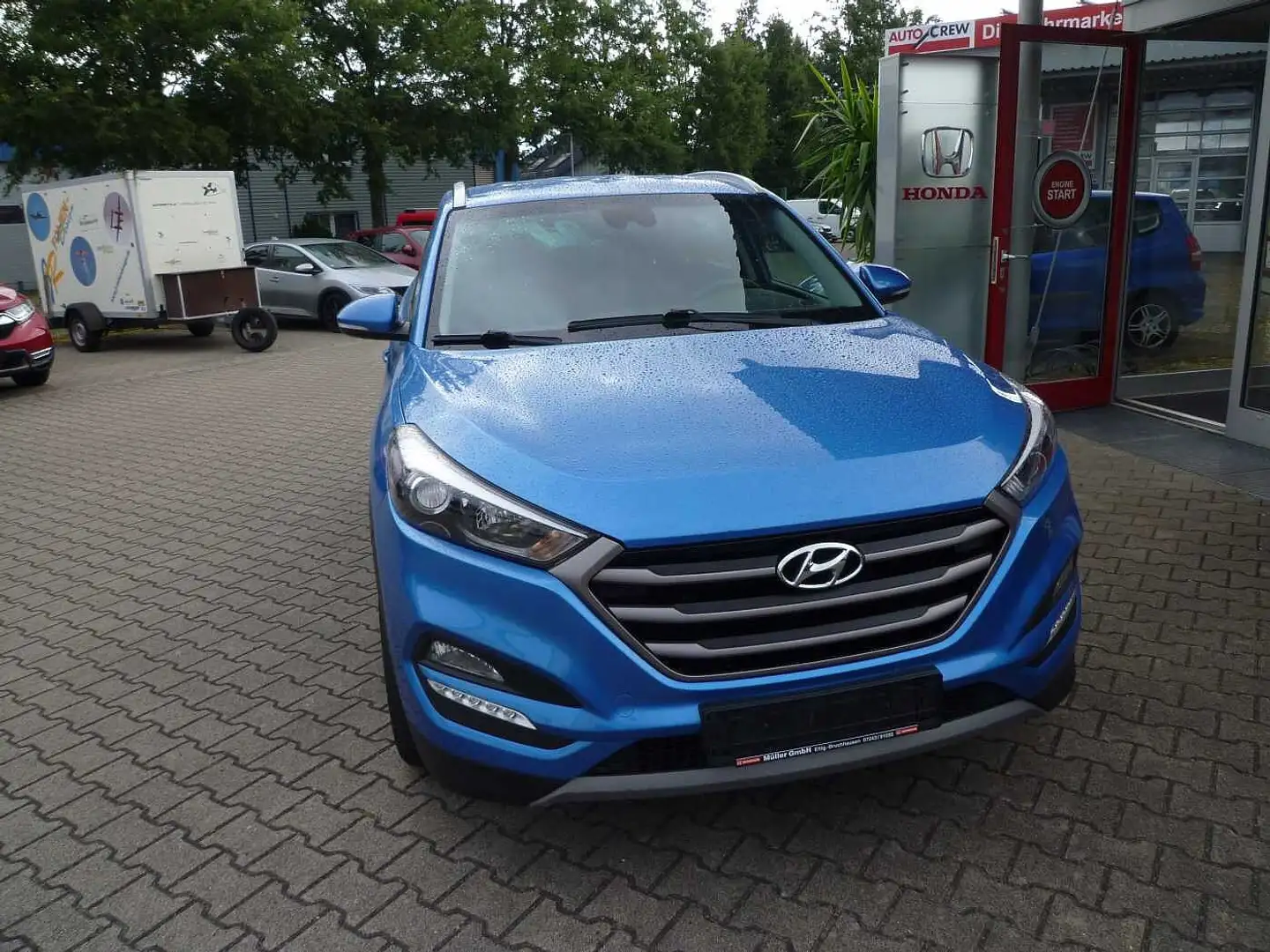 Hyundai TUCSON 1.6 Turbo 4WD Advantage Bleu - 2