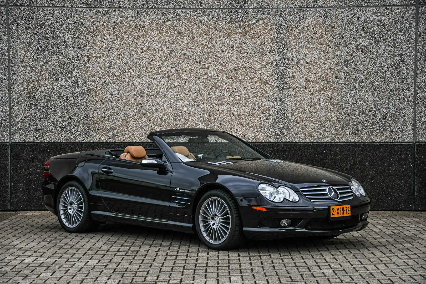 Mercedes-Benz SL 55 AMG Designo Zwart - 1