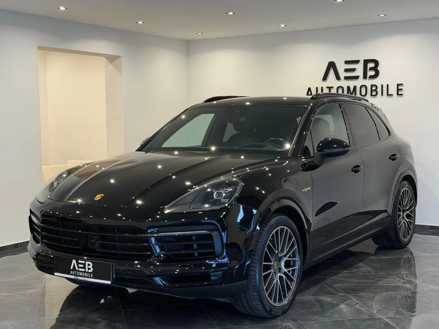 Porsche Cayenne E-Hybrid OPF**HEAD-UP**ACC**RFK**LH**SHZ** Schwarz - 1