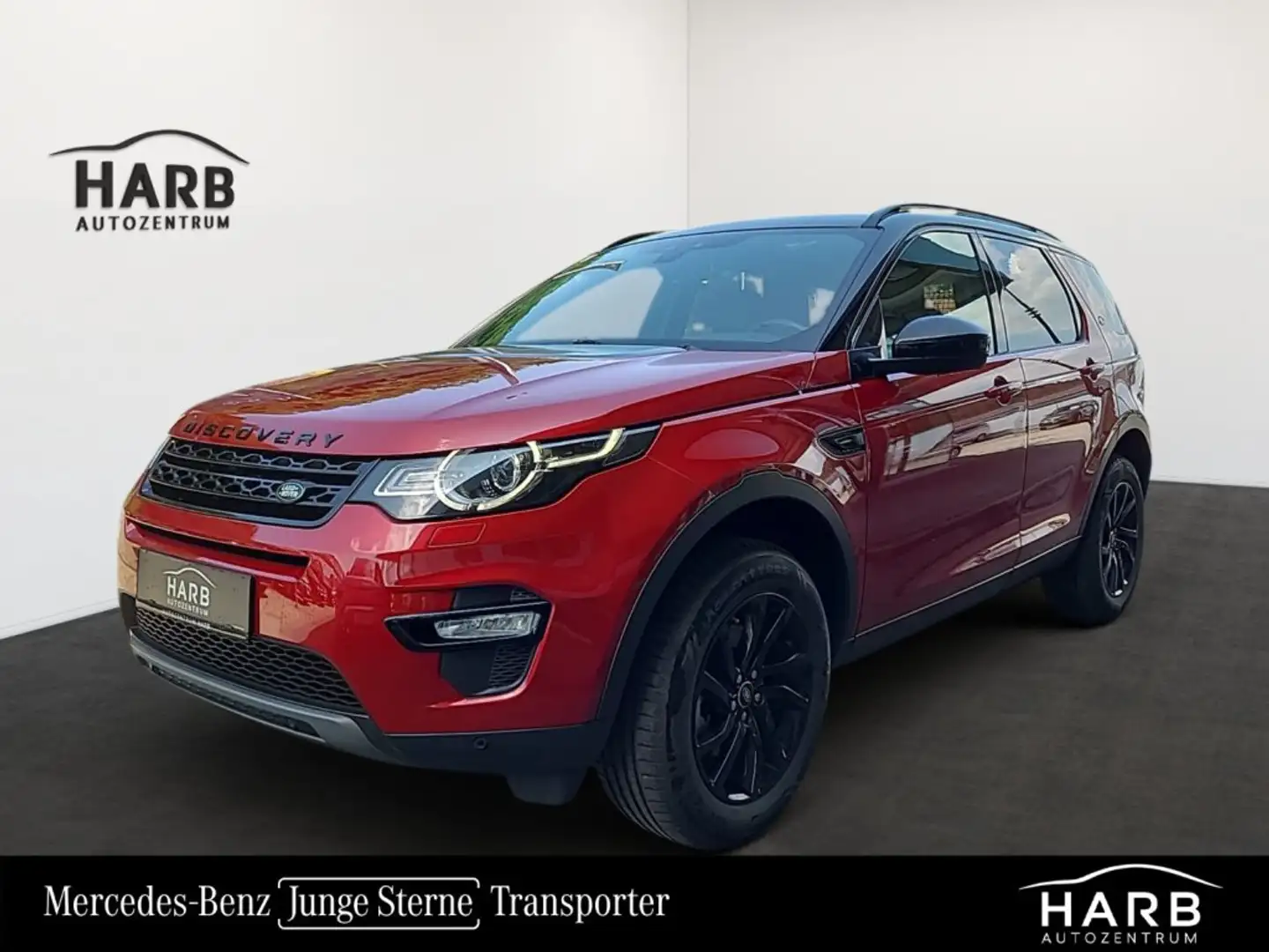 Land Rover Discovery Sport 2,0 TD4 150SE Rood - 1
