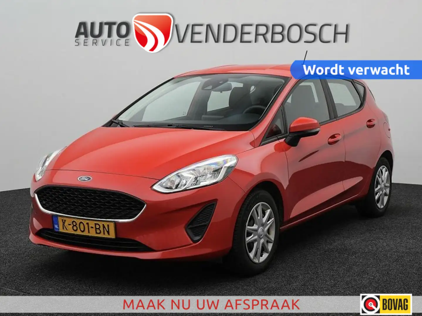Ford Fiesta 1.0 EcoBoost Connected 95pk | Apple CarPlay | Crui Rouge - 1