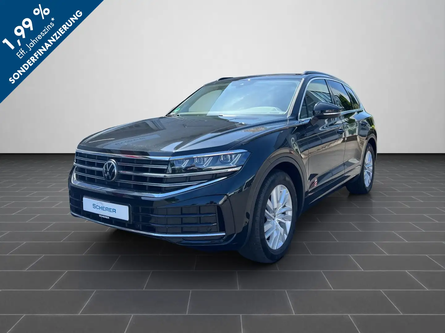Volkswagen Touareg 3.0 TDI E Elegance 4MOTION DSG 5J Garant Czarny - 1