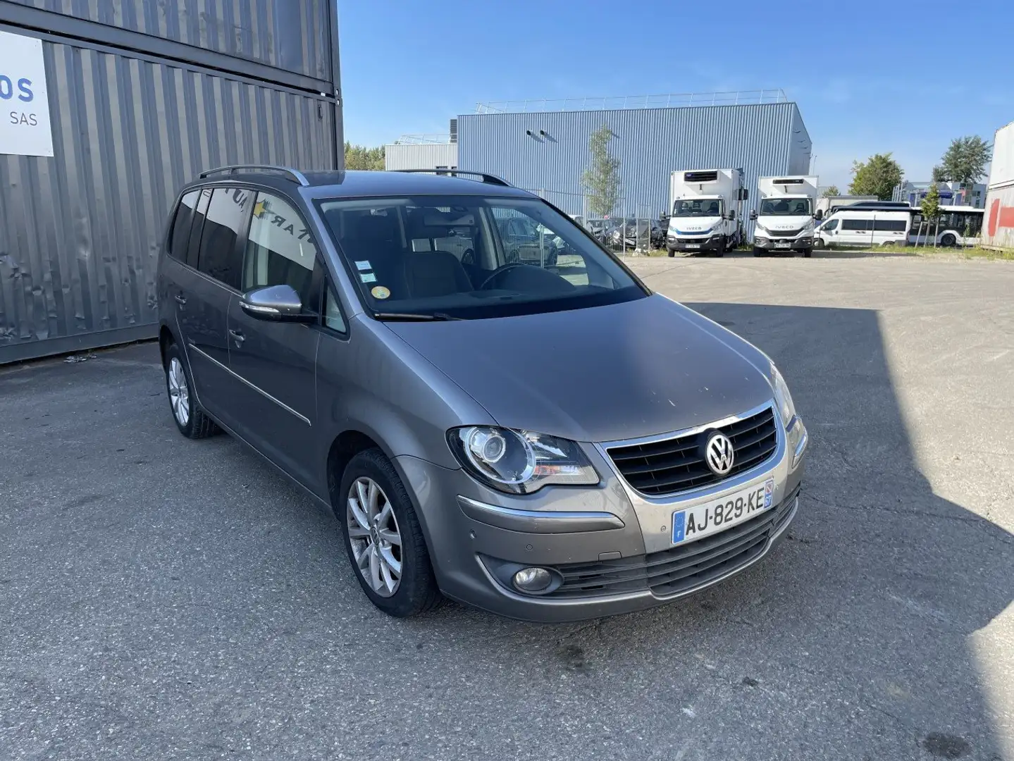 Volkswagen Touran Touran 2.0 16S TDI 140 Sportline Gris - 2