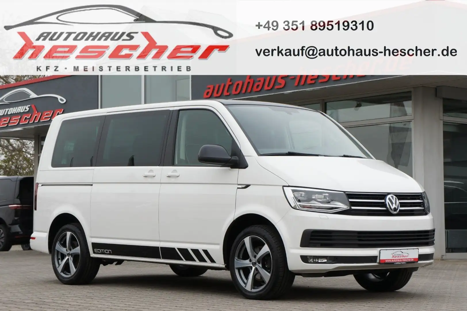 Volkswagen T6 Multivan Edition 2.0 TDI *LED*STANDHZG*AHK* Blanc - 1