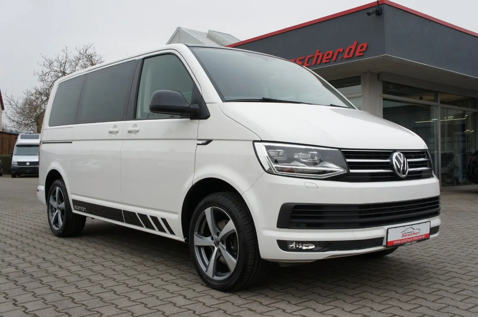 Volkswagen T6 Multivan Edition 2.0 TDI *LED*STANDHZG*AHK* Blanc - 2