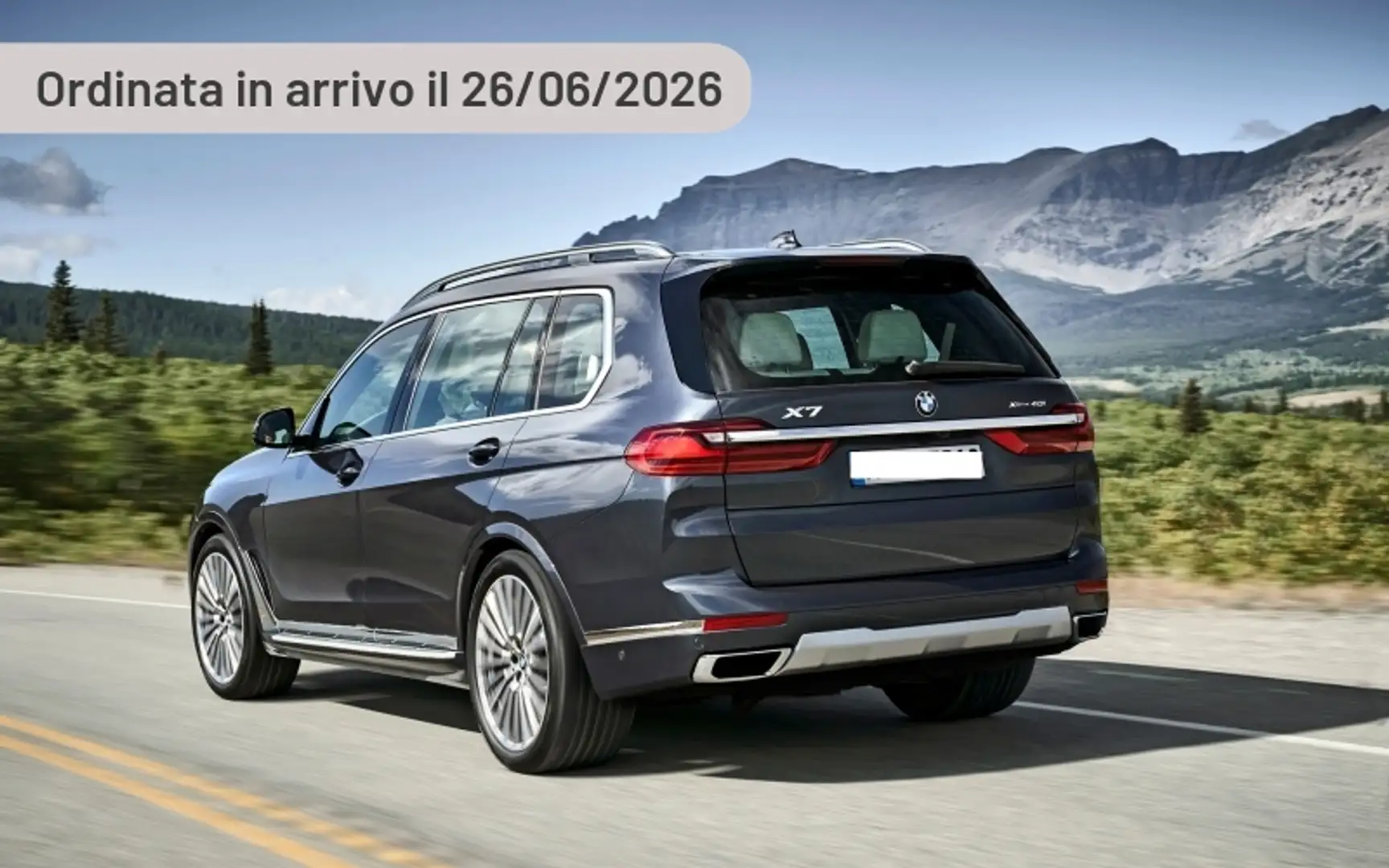 BMW X7 xDrive40d 48V Msport Argento - 1