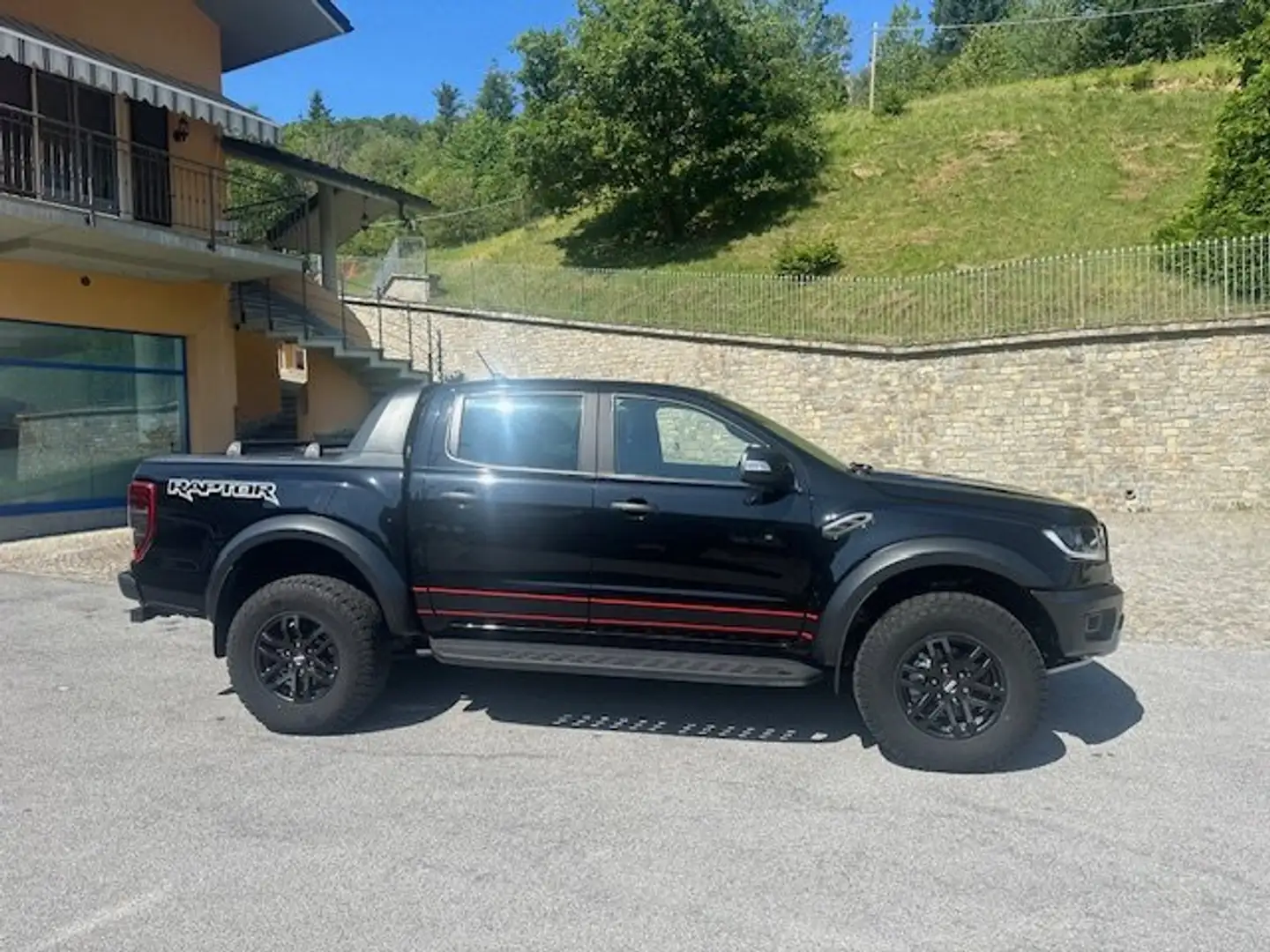 Ford Ranger Raptor Raptor 2.0 ecoblue dcab 213cv auto gancio+ webasto Nero - 2