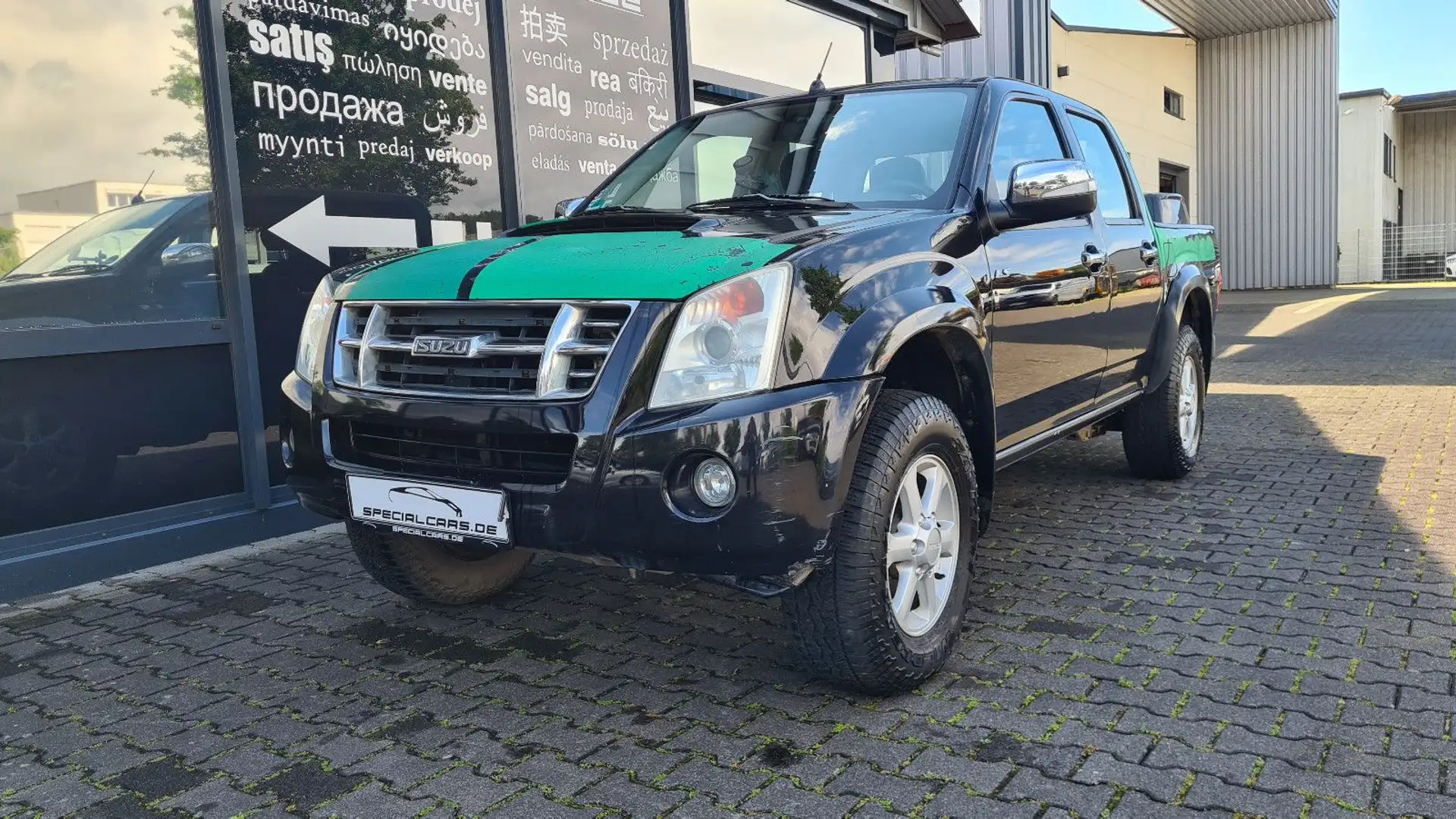 Isuzu D-Max 2,5TD - DoKa Pritsche 4x4 + Klima - LKW Fekete - 2